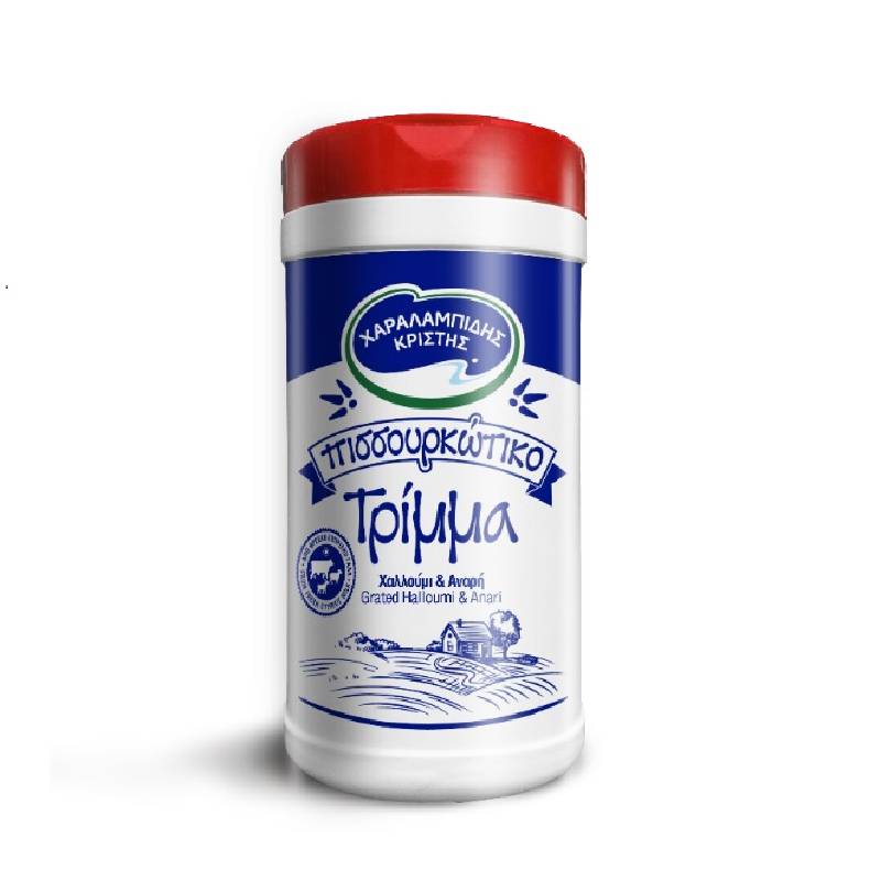 Charalambides Christis Grated Halloumi & Anari 200g Charalambides Christis Grated Halloumi & Anari 200g
