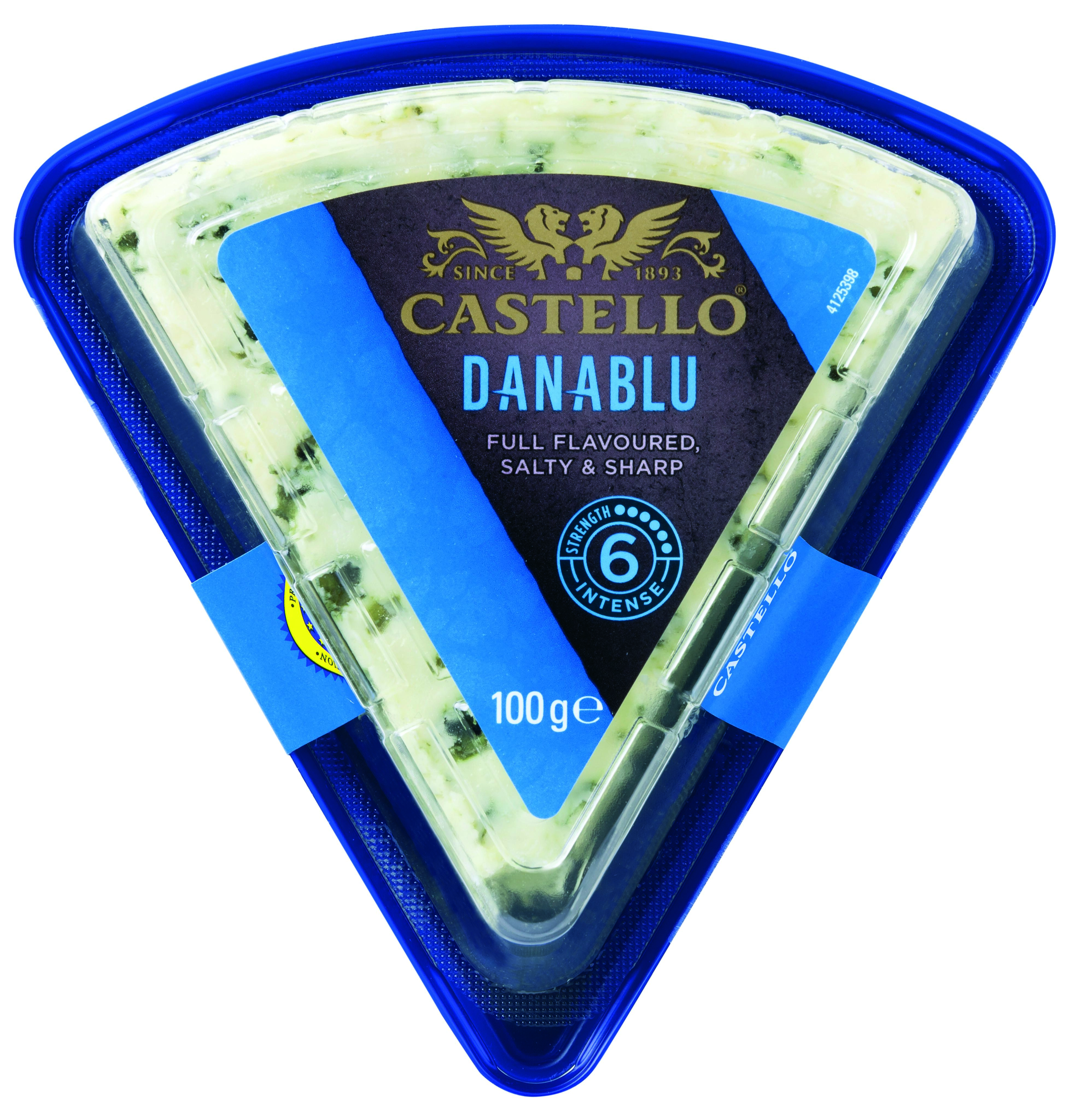 Castello 50+ Danablu Blue cheese 100g Castello 50+ Danablu Blue cheese 100g