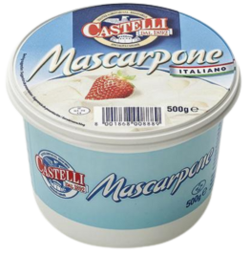 Castelli Mascarpone 500g Castelli Mascarpone 500g