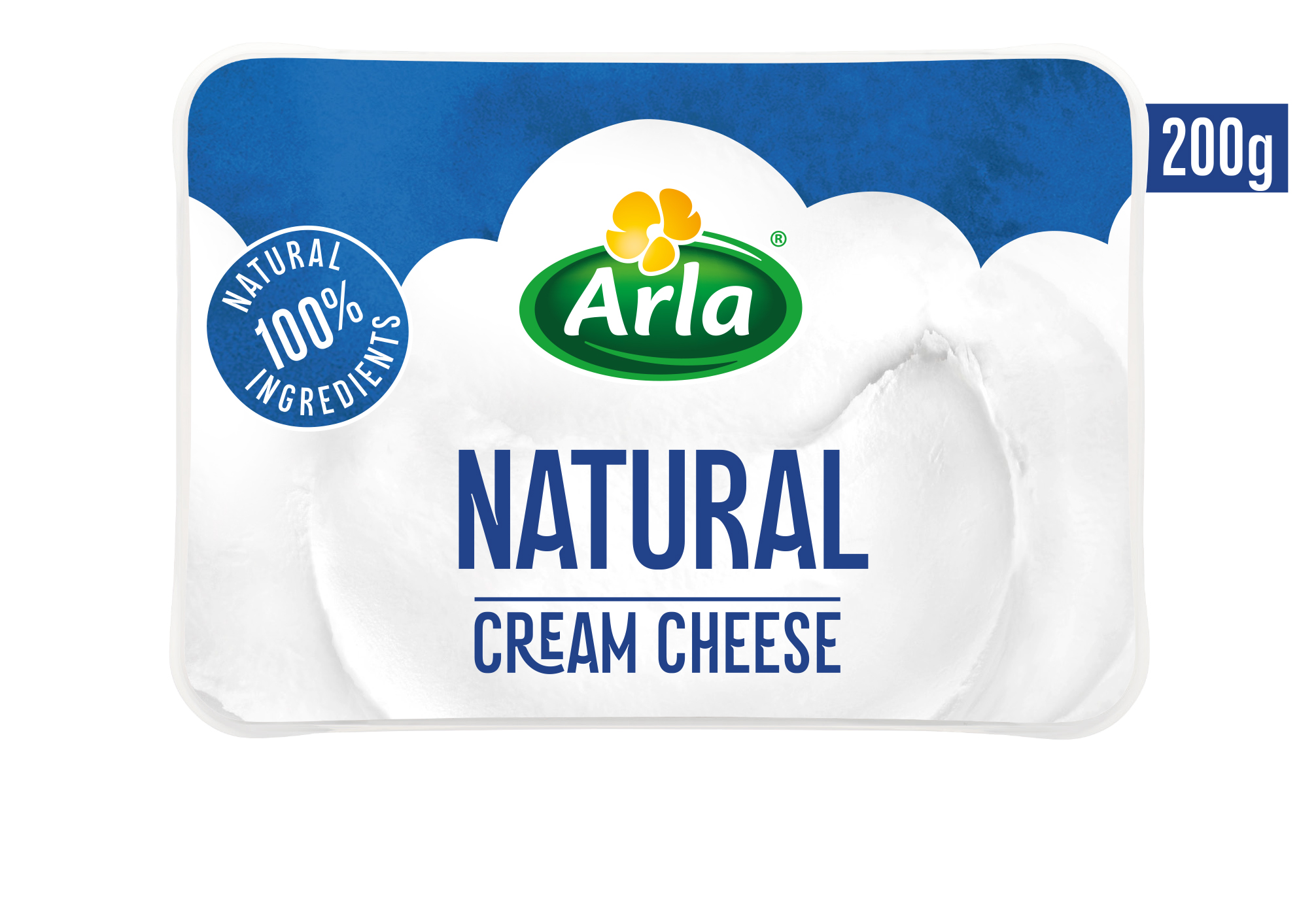 Arla Cream cheese natural 200g Arla Cream cheese natural 200g