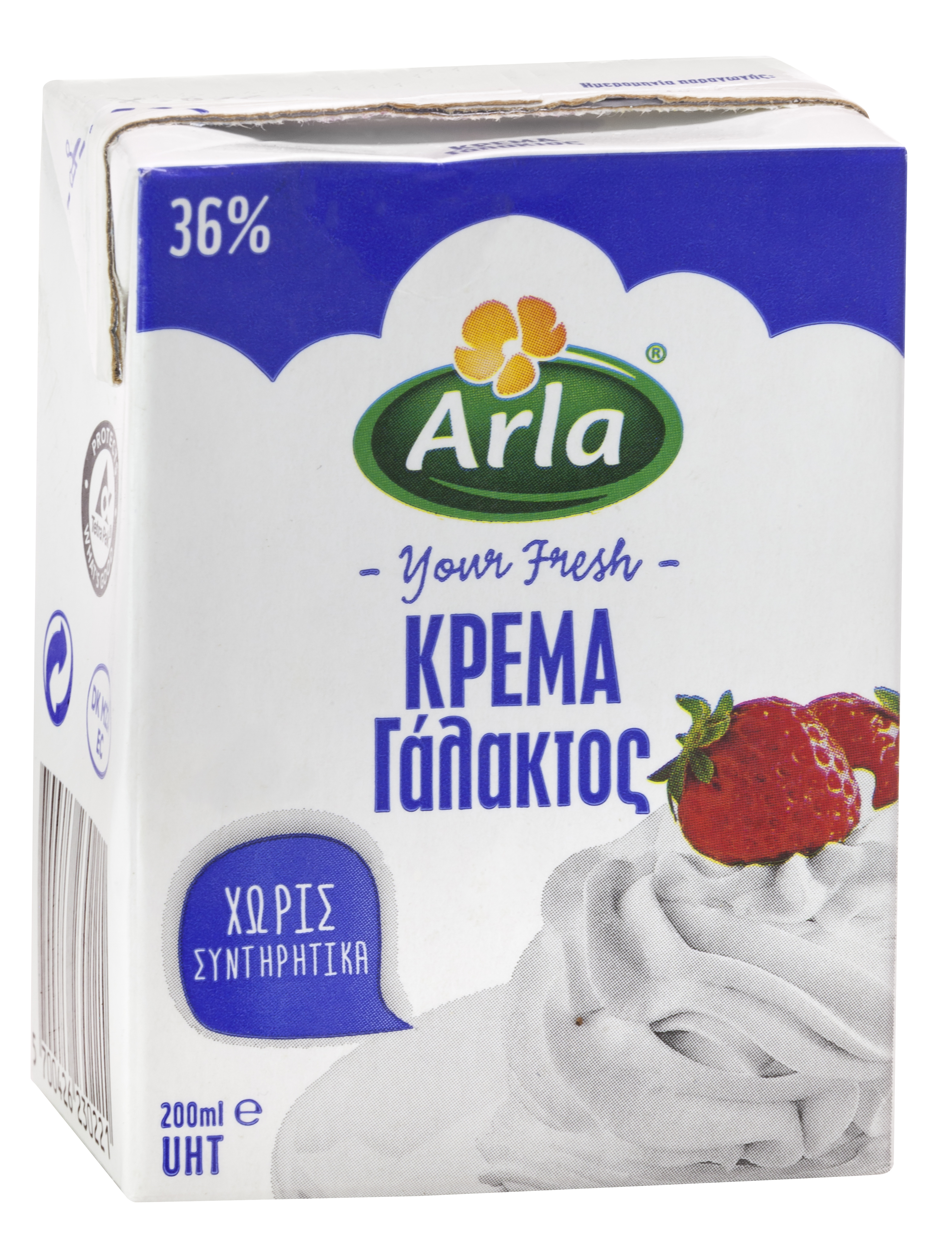 Arla κρέμα γάλακτος 36% 200ml Arla κρέμα γάλακτος 36% 200ml