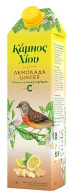 Κάμπος Χίου Φρουτοποτό Λεμονάδα τζίντζερ 1L Κάμπος Χίου Φρουτοποτό Λεμονάδα τζίντζερ 1L