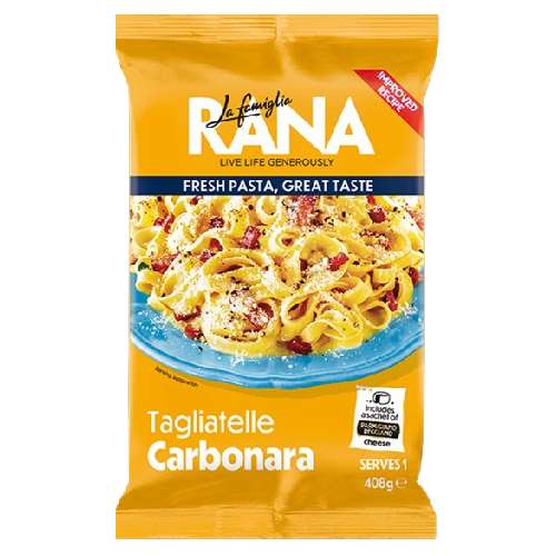 RANA TAGLIATEL CARBONARA 408G RANA TAGLIATEL CARBONARA 408G