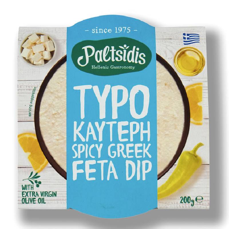 Spicy Greek Feta Dip Paltsides 200g Spicy Greek Feta Dip Paltsides 200g