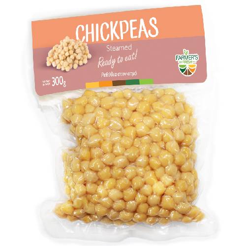 Ρεβύθια στον ατμό 300g Ρεβύθια στον ατμό 300g