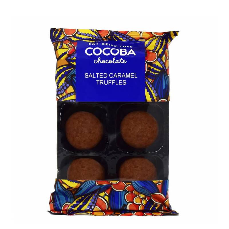 Cocoba Salted Caramel Truffles 60g Cocoba Salted Caramel Truffles 60g