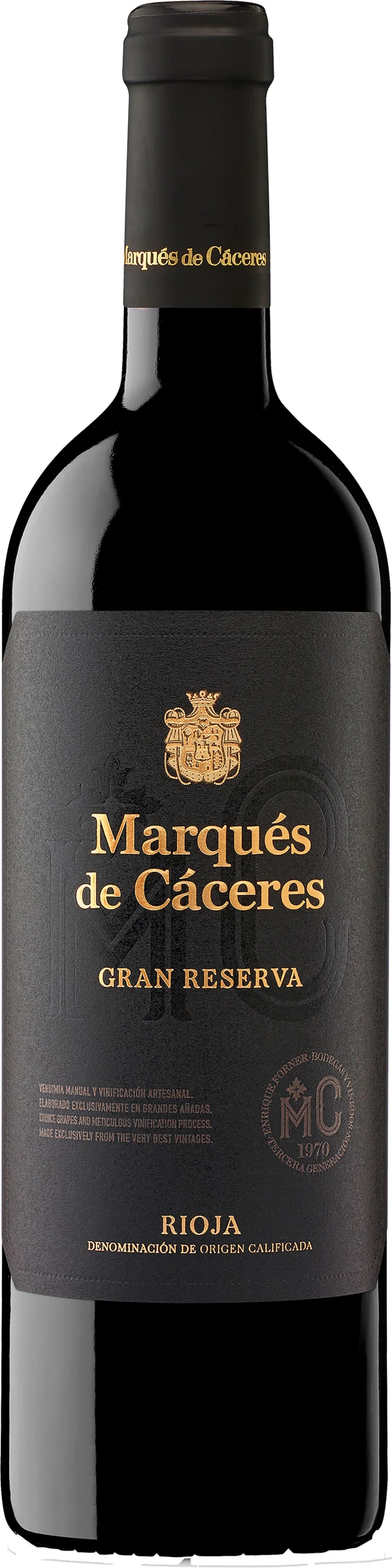 Marques de Caceres, Gran Reserva, Tempranillo, Red wine 750ml Marques de Caceres, Gran Reserva, Tempranillo, Red wine 750ml