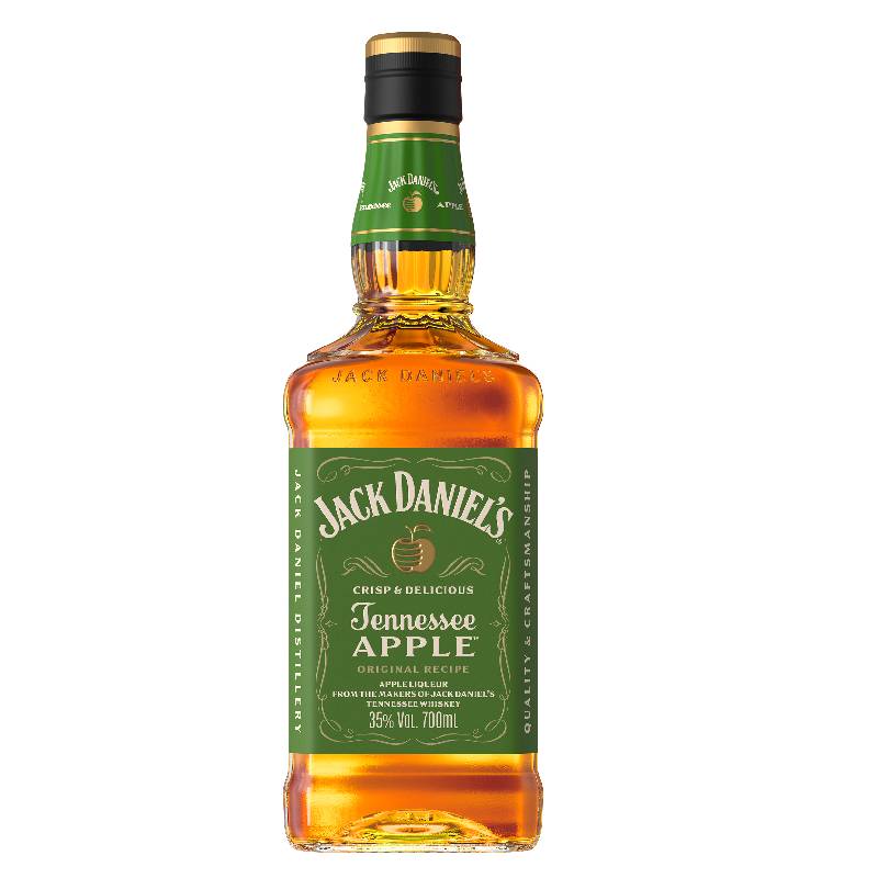 Jack Daniels Tennessee μήλο 70cl Jack Daniels Tennessee μήλο 70cl