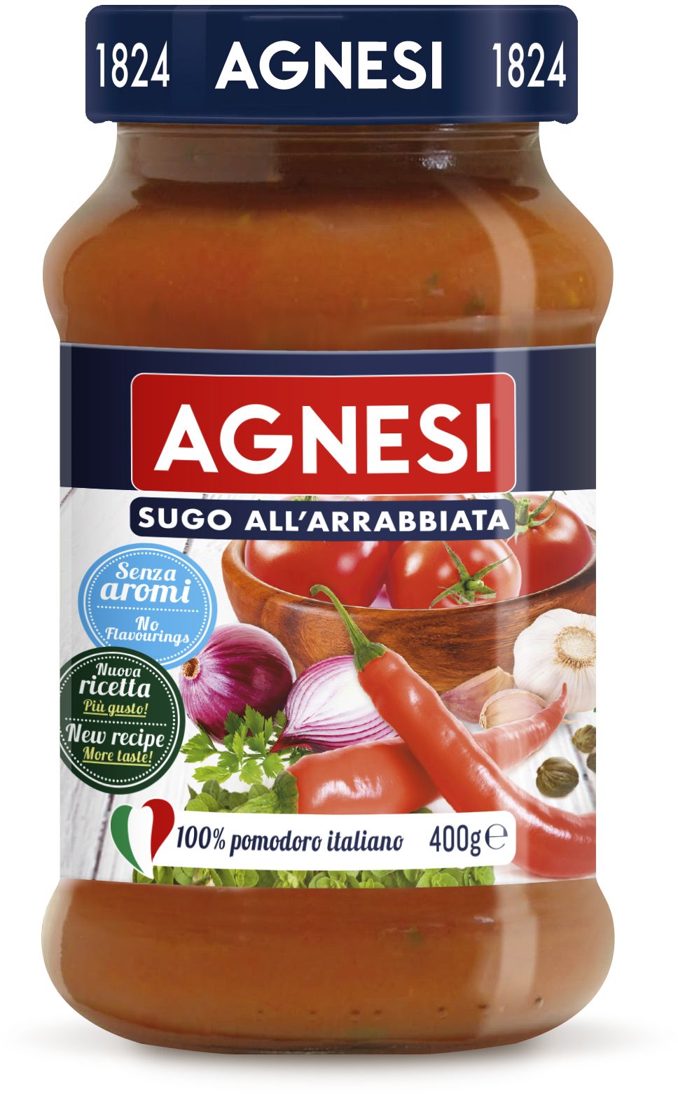 Agnesi Σάλτσα Αραμπιάτα 400g Agnesi Σάλτσα Αραμπιάτα 400g