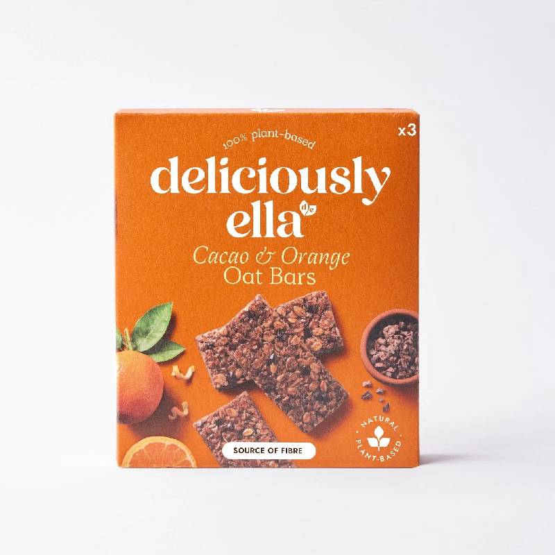 Deliciously Ella μπάρες με κακάο και πορτοκάλι 3x50g Deliciously Ella μπάρες με κακάο και πορτοκάλι 3x50g