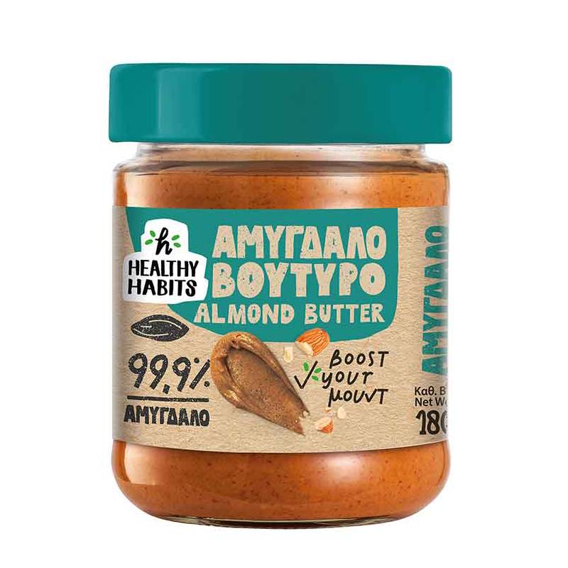 Healthy Habits Αμυγδαλοβούτυρο 180g Healthy Habits Αμυγδαλοβούτυρο 180g