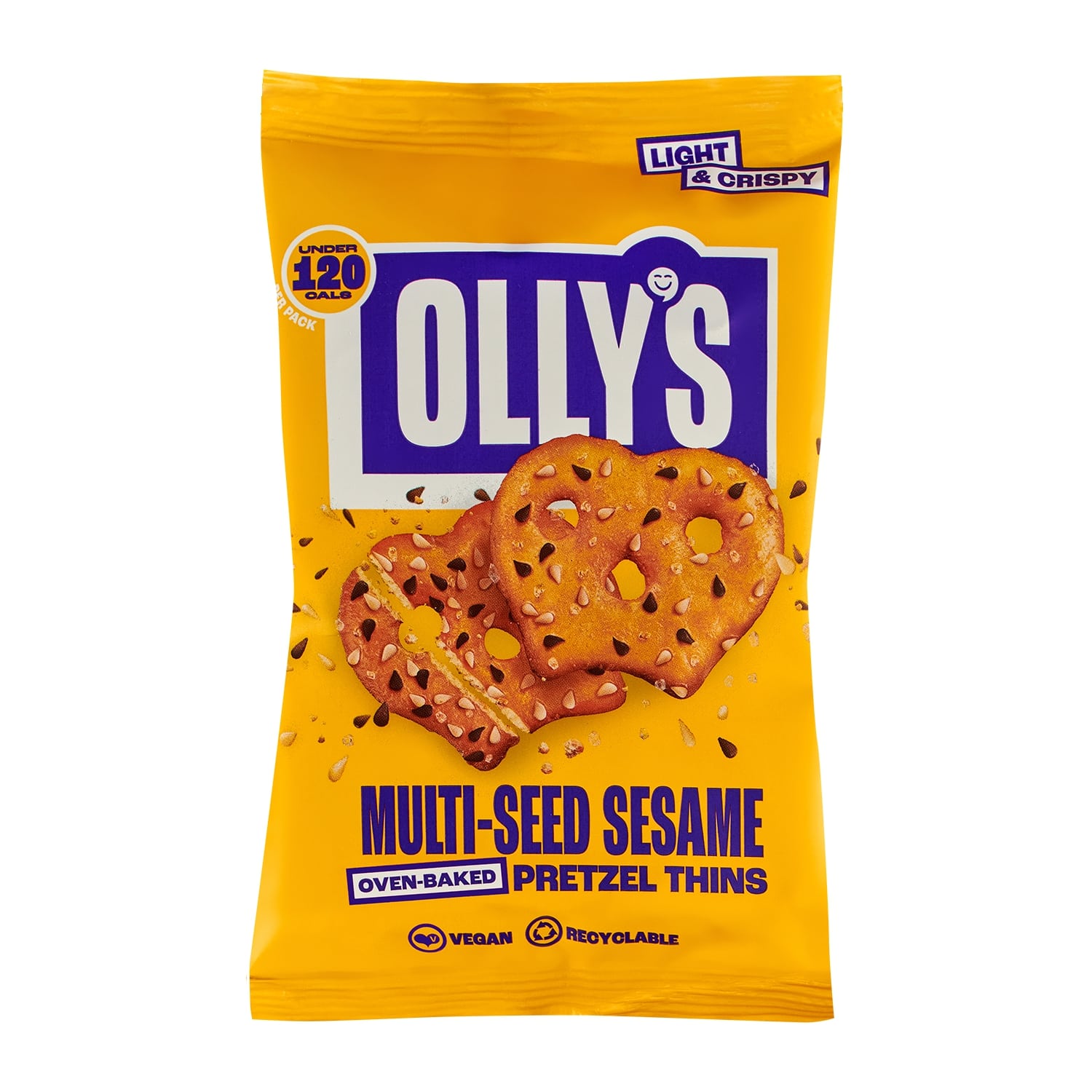 Olly's Pretzels Multi-Seed Sesame 35g Olly's Pretzels Multi-Seed Sesame 35g