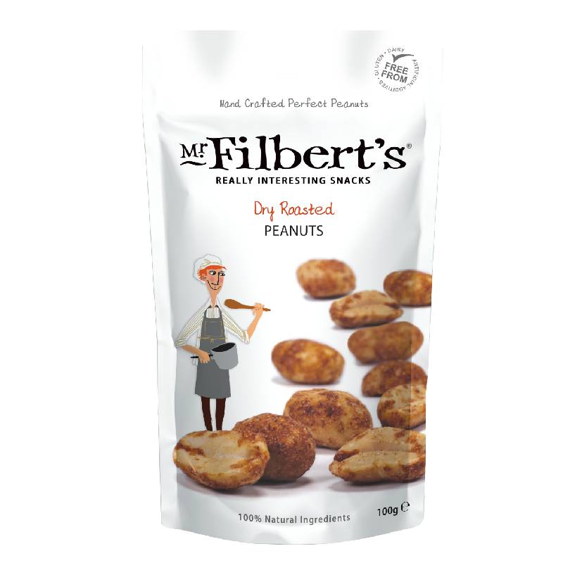 Mr Filberts Dry Roasted Peanuts 100g Mr Filberts Dry Roasted Peanuts 100g