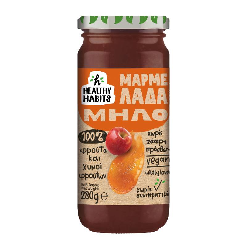 Healthy Habits Apple Jam 280g Healthy Habits Apple Jam 280g