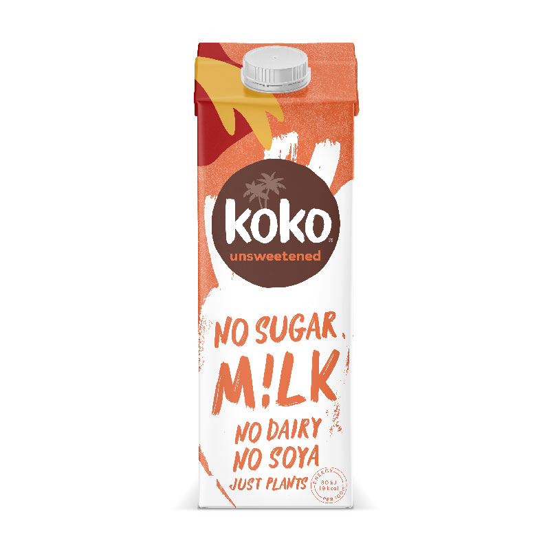 Koko dairy free unsweetened 1L Koko dairy free unsweetened 1L